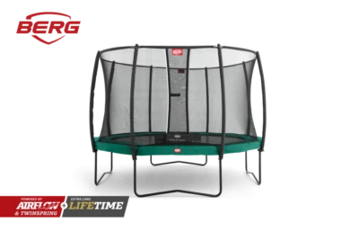 $2199 • Buy Berg Champion Green 380 12.5ft Kids Round Trampoline PVC Edge Safety Net Deluxe