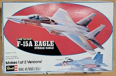 Revell McDonnell Douglas F-15A Streak Eagle Fighter Jet 1:48 Model • $15