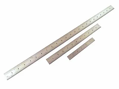 Taytools Set 6 12  & 24  Machinist Ruler Rule 4R (8th 16th 32th 64th) Stainless • $20.99