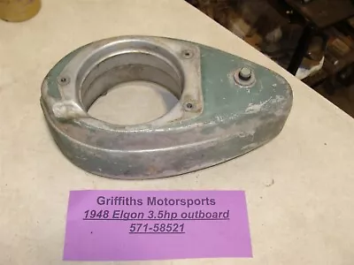 1948 ELGIN Outboard Motor 571-58521 Sears 3.5hp Gas Fuel Tank W Cap • $88