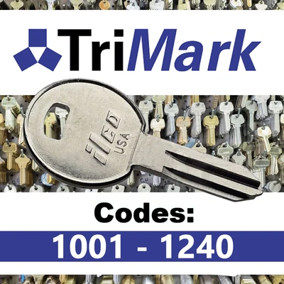 $7.99 • Buy Trimark Lock Key For Camper RV Motorhome Cut To Code 1001-1240