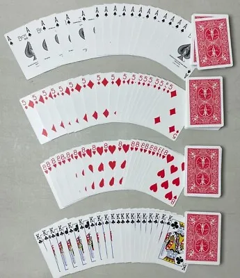 Bicycle Red Rider Back Force Deck Of Cards Magic Trick Standard Choose Your Card • $7.95