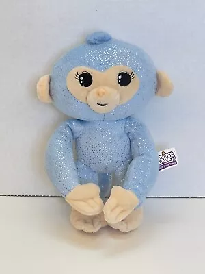 Fingerlings Monkey Light Blue Sparkle Plush Stuffed 9  Posable Toy Doll • $5.46