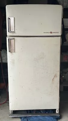 Vintage General Electric Refrigerator Food Freezer Combination 1950s GE Work/use • $3900