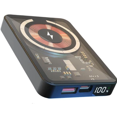$49.99 • Buy 15W Magnetic Wireless Power Bank 10000mAh PD20W Fast Charge Portable Charger