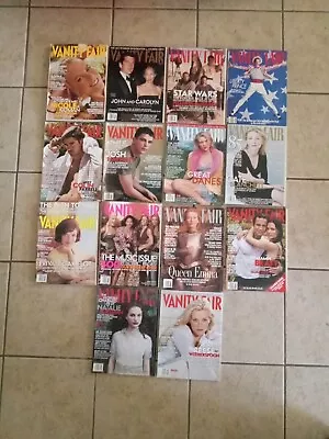 Lot Of 14 Vanity Fair Magazine  • $100