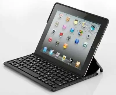 $45 • Buy ZAGGfolio For IPad 2/3 Carbon With Silver Keyboard By Zagg
