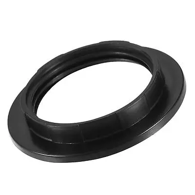 E26/E27 Light Socket Rings Lamp Shade Holder Adapter Ring Replacement Black 4Pcs • £4.05