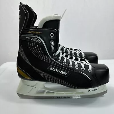 Bauer Supreme One20 Mens Ice Hockey Skates Size 12R US 13.5 Lightspeed Pro EUC • $67.85