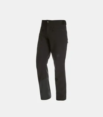 Mammut Tatramar SO Ski Pants Mens Size M Black New • £149.99