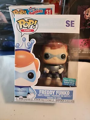 Funko Pop Freddy Superhero Make A Wish Foundation Limited Edition 5000 Pcs SE • $49.99