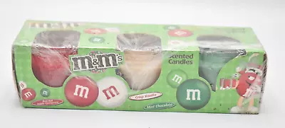 M&M’s Scented Candle Holiday Gift Set Of 3 Unused • £13.95