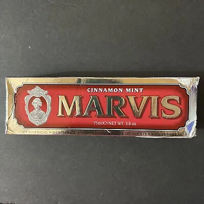 Marvis Toothpaste Cinnamon Mint  3.8 Oz - FREE SHIPPING - BUY MORE SAVE! • $10