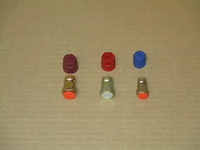 R-12 To R134a Retrofit Adapters Stell With Caps- 3 Pieces 3/16  7/16  1/4  • $22.75