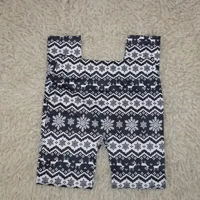 Fair Isle NWT Alpine Nordic Print Fleece Lined Baselayer Tights Snow Ski S/M • $0.99