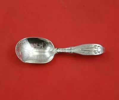 Nursery Rhyme By Unknown Sterling Silver Baby Spoon Bent Handle With Stork 4  • $79