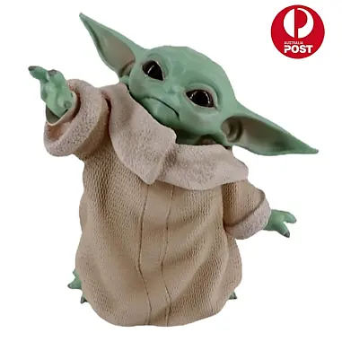 Star Wars Baby Yoda Grogu Action Figure Collection Figurine Kids Toys Gifts 8cm • $10.94