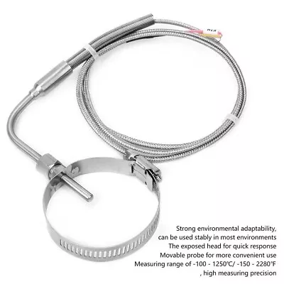 EGT Thermocouple K Type Right Angle Probe 80x5mm For Wide Temperature Range • $34.05