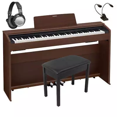 Casio Privia PX-870 Digital Piano - Brown COMPLETE HOME BUNDLE • $999.99