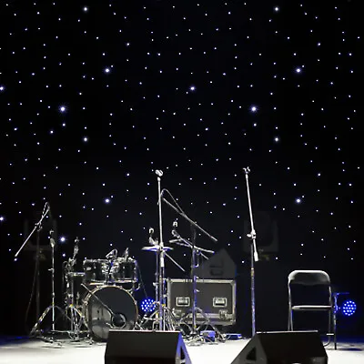 4-Types LED Stage Star Backdrop Wedding Party Xmas Curtain Backdrop DMX Control! • $235