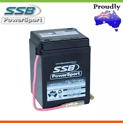 SSB 6V V-Spec High Performance AGM Battery For YAMAHA SA50 PASSOLA 50cc '1979 • $55