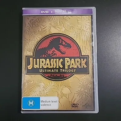 Jurassic Park - Ultimate Trilogy (Box Set DVD 2015) • $10