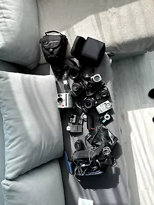 9 Old Camera Collection With Everything Included • £608.20