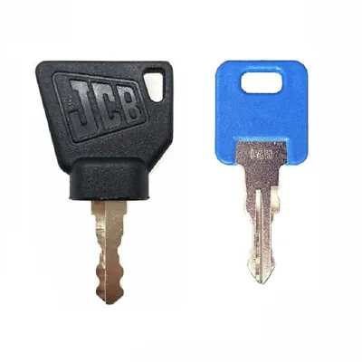 $7.59 • Buy JCB Heavy Equipment Ignition Key Set, Ignition And DEF Cap