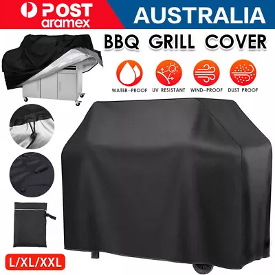 BBQ Cover 2/4/6 Burner Waterproof Outdoor Gas Charcoal Barbecue Grill Protector • $14.69