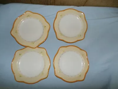 Set Of 4 Pfaltzgraff Villa Della Luna 8.5  Salad Plate By Kolpen & Tiegreen 2004 • $25