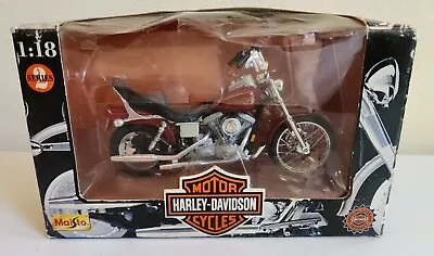 Maisto Harley Davidson Series 2 Motor Cycle Vtg 1998 Die Cast #31360 (see Pics) • $13.99