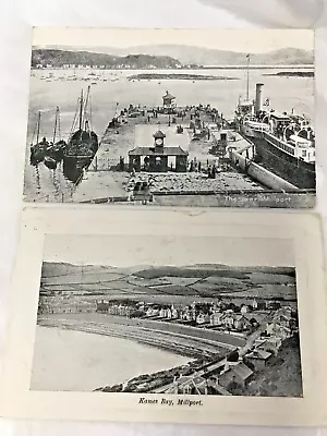 2 Vintage Postcards Featuring Millport Great Cumbrae Scotland - 1917 & 1921 • £2.99