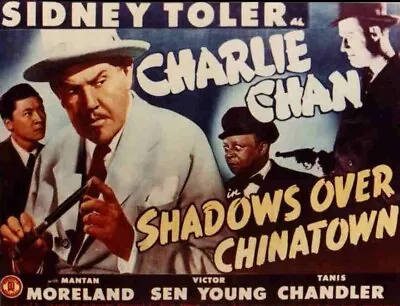 Charlie Chan Shadows Over Chinatown 1946 Dvd Copy Of Public Domain Film No Case • £3.95