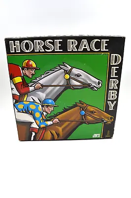 Vintage Horse Race Derby Tin & Marble Game - Appears Complete - Rocket USA • $59.99