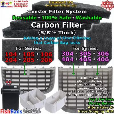 $20.48 • Buy For Canister Filter 104,204,304,404,105,205,305,405,106,206,306,406 Compatible
