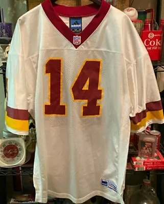 Authentic Adidas Pro Line Brad Johnson Washington Redskins NFL Jersey Mens 50 XL • $49.99