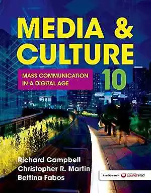 Media & Culture: Mass - Paperback By Campbell Richard Martin - Acceptable N • $8.67