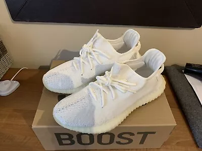 Size 9.5 - Adidas Yeezy Boost 350 V2 Low Cream White / Triple White • £120