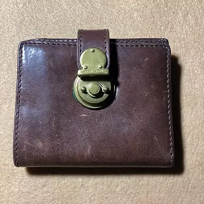 Rare Vintage 50-60’s Ralph Lauren Leather Bi-fold Wallet With Unique Closure • $197