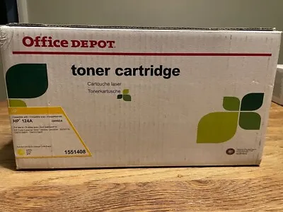 New Office Depot HP Compatible Q6000A Yellow Laserjet 1600 2600N 2605DN 2605DTN • £10