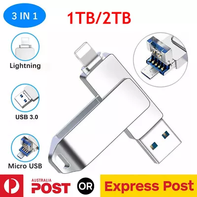 1TB 2TB USB Flash Drive U Disk Storage Memory Stick For IPhone IPad PC Android • $38.99