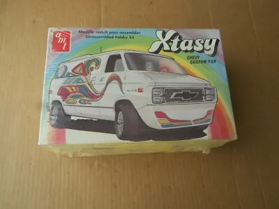 AMT Xtasy Chevy Custom Van 1:25 Scale NOS Sealed Plastic Model Kit T401 • $69.99