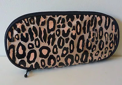 1x MAC Gold Animal Print  Makeup / Brush Bag Designed By Liz Goldwyn Brand NEW • $11.99