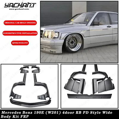 FRP Wide Body Kit For Mercedes Benz 190E (W201) 4door RB-PD-Style Fender Wing • $1999