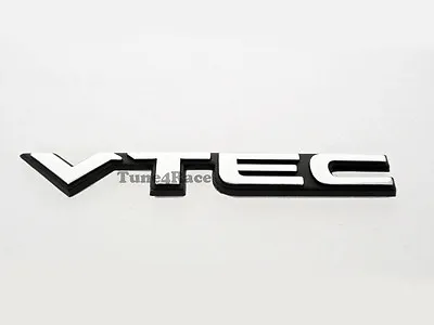 For Honda VTEC Black Small Emblem Sticker Logo Badge CIVIC SI Accord JDM New • $9.99