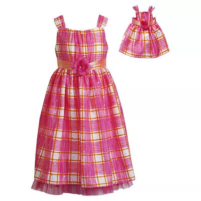 Dollie And  Me Sz 12 12.5  & 18  Doll Matching Outfit Dress  Fits American Girls • $27.99