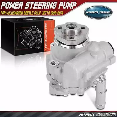 Power Steering Pump W/o Pulley For Volkswagen Beetle Golf Jetta L4 1.9L Diesel • $56.99