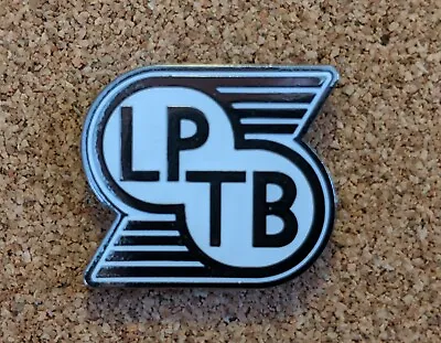 London Passenger Transport Board (LPTB) Enamel Pin Badge (Black & White) • £4.75