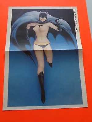 1986 The Playboy Gallery Vargas Artwork Bat Girl Other Side Paulina Porizkova • $13.99