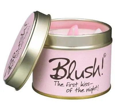 Lily Flame - Scented Candle Tin - Blush - UK MADE • £11.97